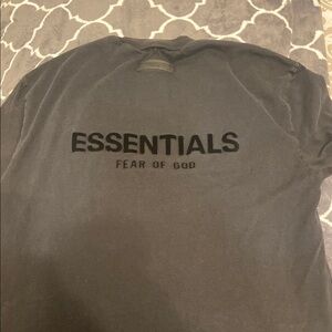Fear of God Essentials Black T-Shirt